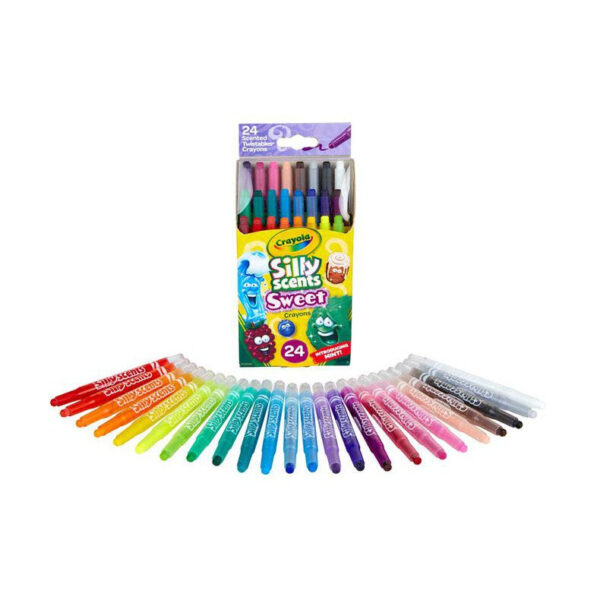 24CT SILLY SCENTS MINI TWISTABLES SCENTED CRAYONS - Image 4