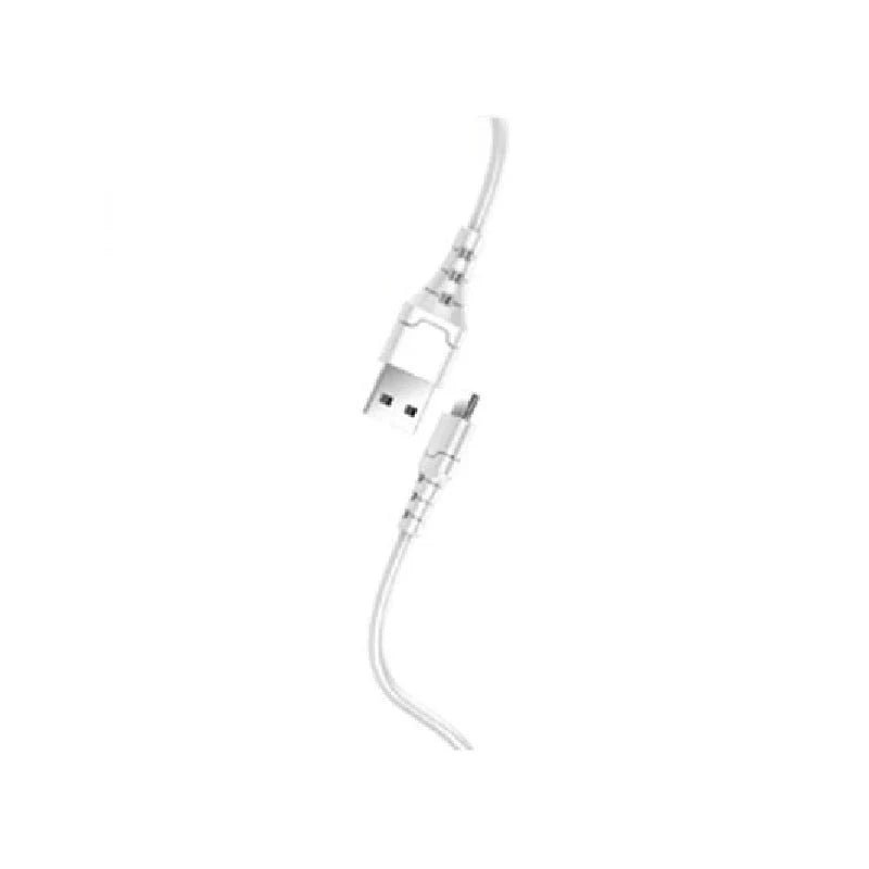 Aspor A102 USB-C Fast Charging Data Cable - 3A / 1 Meter / White - Image 3