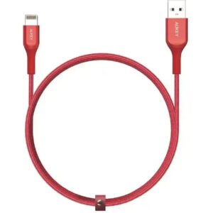 Aukey Kevlar Core Lightning To Usb-A Cable - Red