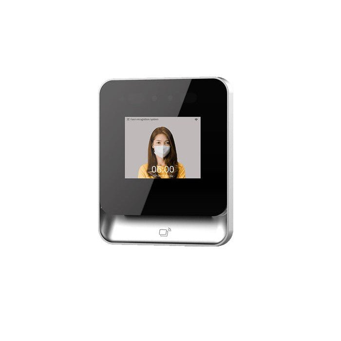 BioMax Speed Face 4 SE Facial Attendance Machine Silver and Black