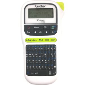 Brother P Touch Pth110 Easy Portable Label Maker Lightweight Qwerty Keyboard One Touch Keys White