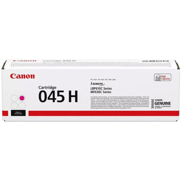 Canon 045H High Yield Magenta (1246C002) Toner Cartridge