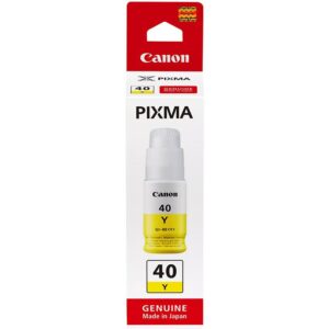 Canon Gi-40Y Yellow High Yield Ink Bottle (3402C001)
