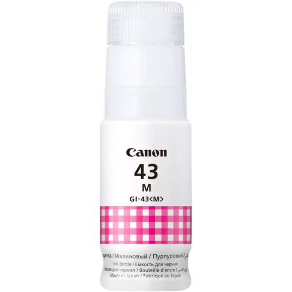 Canon Gi-43 Ink Bottle – 3.8K Pages/ Magenta Color/ Ink Bottle