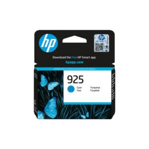 HP 925 Cyan Original Ink Cartridge (4K0V6PE)...