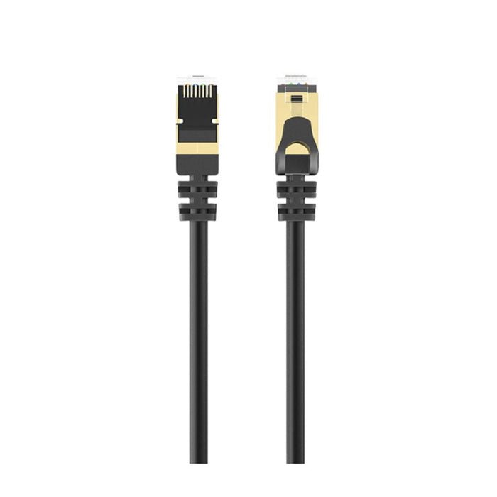 HP CAT8 Ethernet Network Cable RJ45 1M - Black
