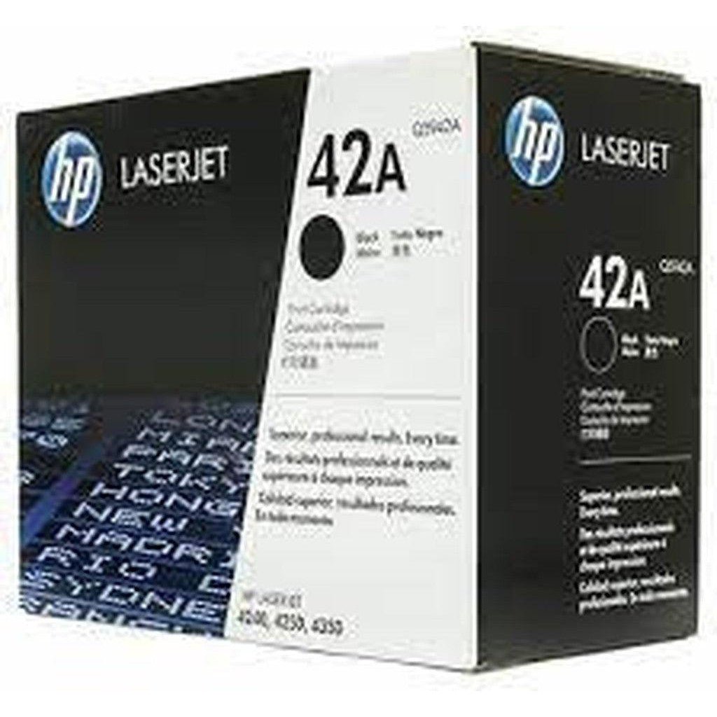 Hp 42A Black Original Laserjet Toner Cartridge Q5942A
