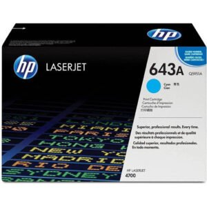 Hp 643A Q5951A Toner Cartridge Cyan