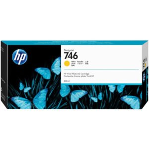 Hp 746 300-Ml Yellow Designjet Ink Cartridge, P2V79A