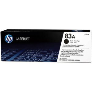 Hp 83A Black Original Laserjet Toner Cartridge Cf283A