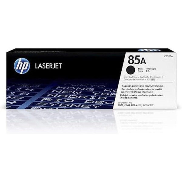 Hp 85A Black Laserjet Toner Cartridge Ce285A