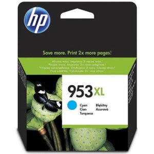 Hp 953Xl Cyan Ink Cartridge F6U16Ae