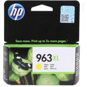 HP 963XL High Yield Yellow Original Ink Cartridge - 1600 Pages / Yellow Color / Ink Cartridge