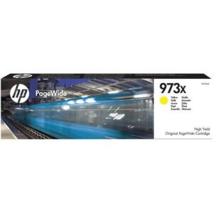 Hp 973X High Yield Yellow Page Ink Cartridge F6T83Ae