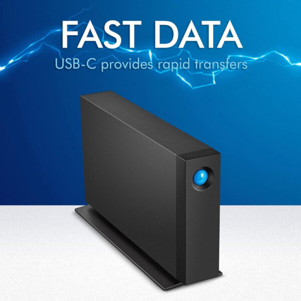 LaCie d2 Professional - 20TB / 260 MB/s / USB 3.2 Gen 2 / Type-C / External Hard Drive - Image 5