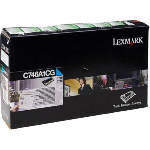 Lexmark C746 Cyan Toner Cartridge C746A1Cg