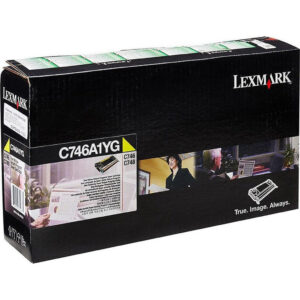 Lexmark C746 Yellow Toner Cartridge C746A1Yg