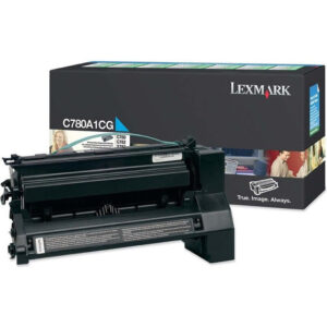Lexmark C780A1Cg Cyan Toner Cartridge
