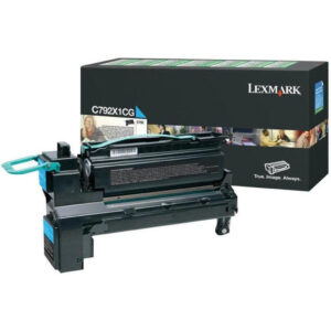 Lexmark C792 Cyan Toner Cartridge