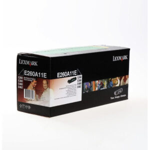 Lexmark E260A11E Black Toner Cartridge