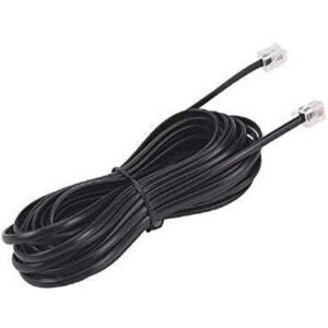 Telephone Cable Plug To Plug Modem Line Cable, 10 Meter Pack Of 1