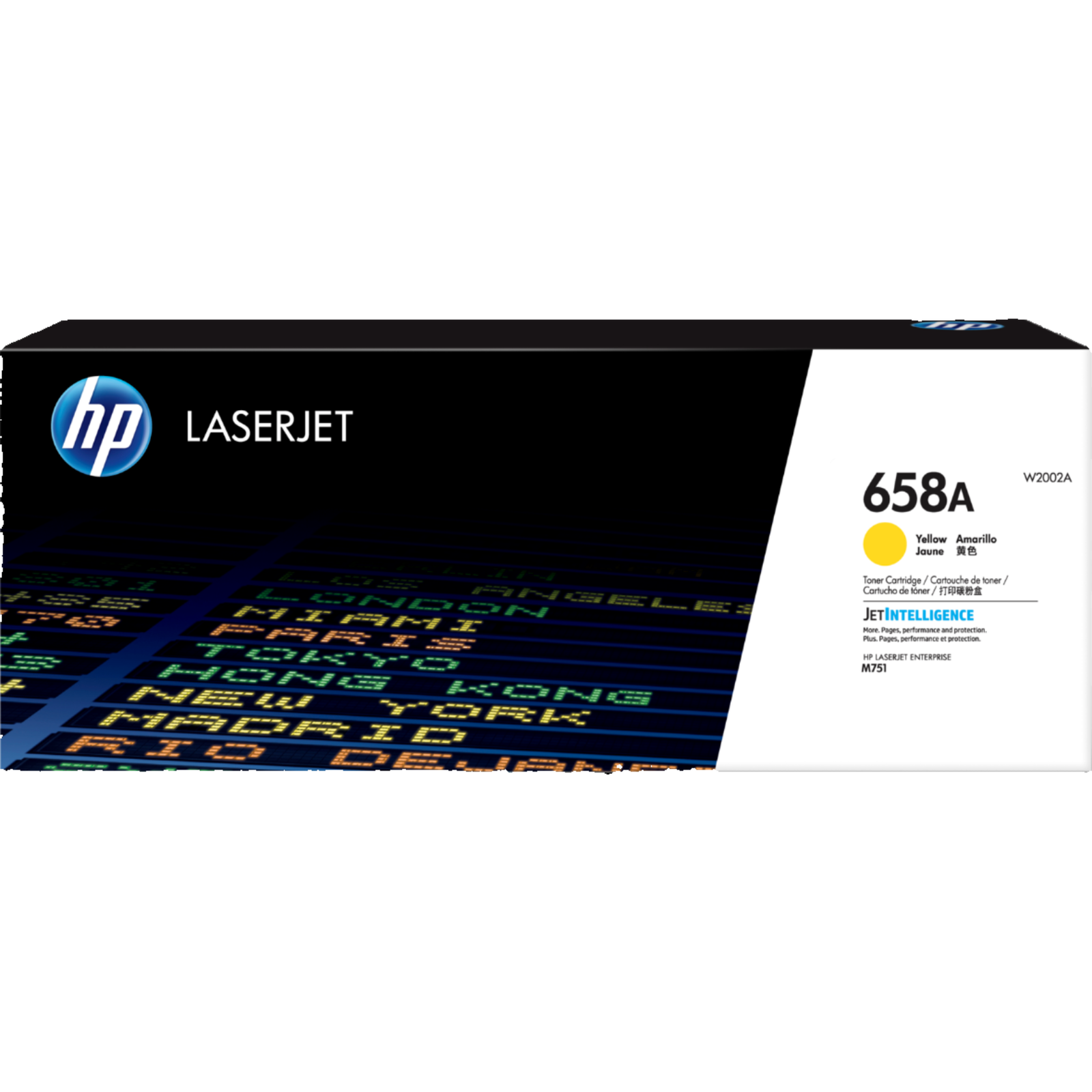 Hp 658A W2002A Toner Cartridge Yellow